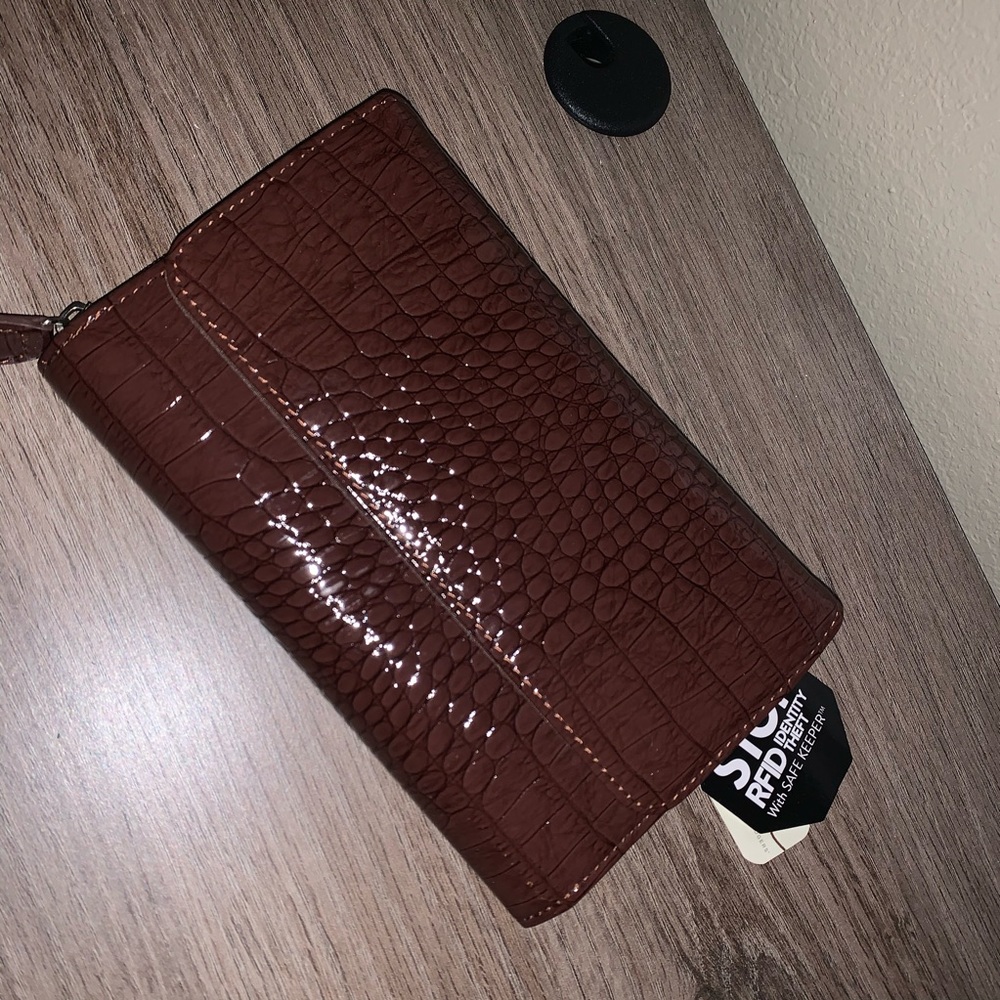 Kim Rogers Brown Wallet Purse 👜